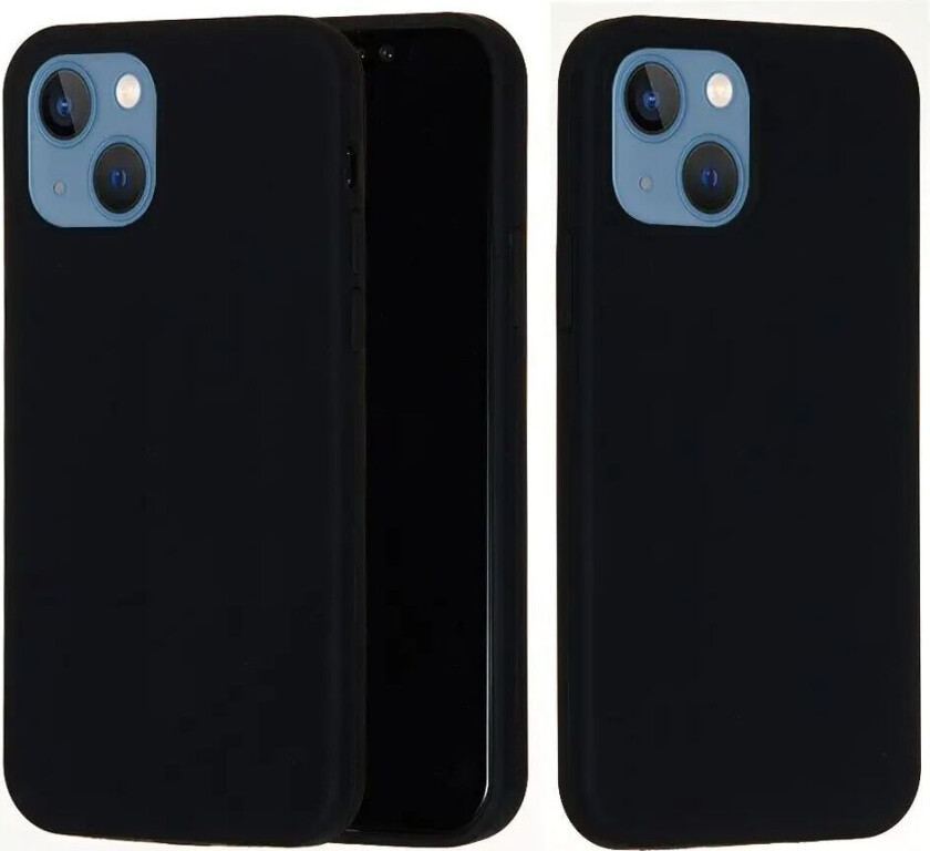 iPhone 13 Mini Silikon Deksel - Svart