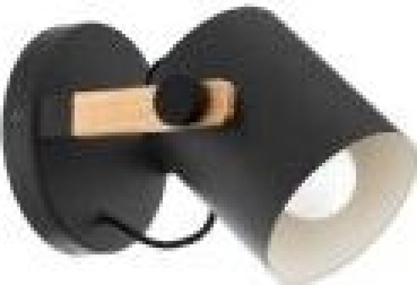 Hornwood, Overflatebehandlet, 1 ampuller, E27, IP20, Sort, Brun, Krem