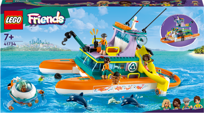 Lego Friends - Redningsbåt 41734