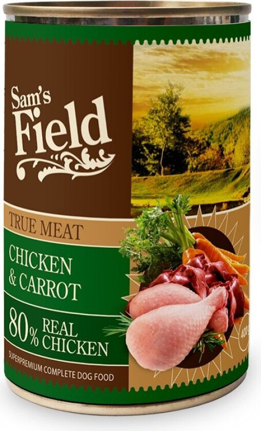 Sam's Field Chicken & Carrot 400 g