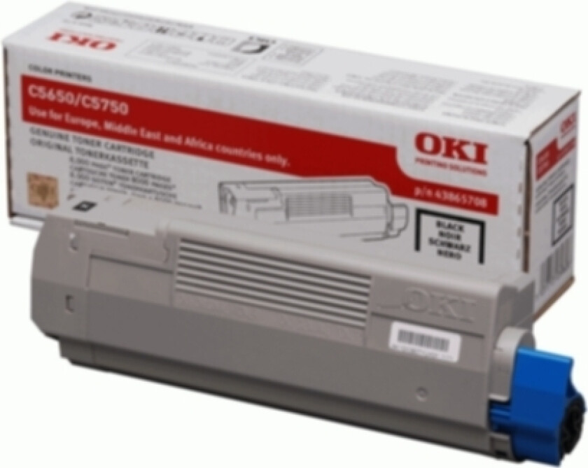 Oki Toner Svart 8k - C5650/5750