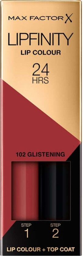 Lipfinity 2-Step Lipstick 102 Glistening