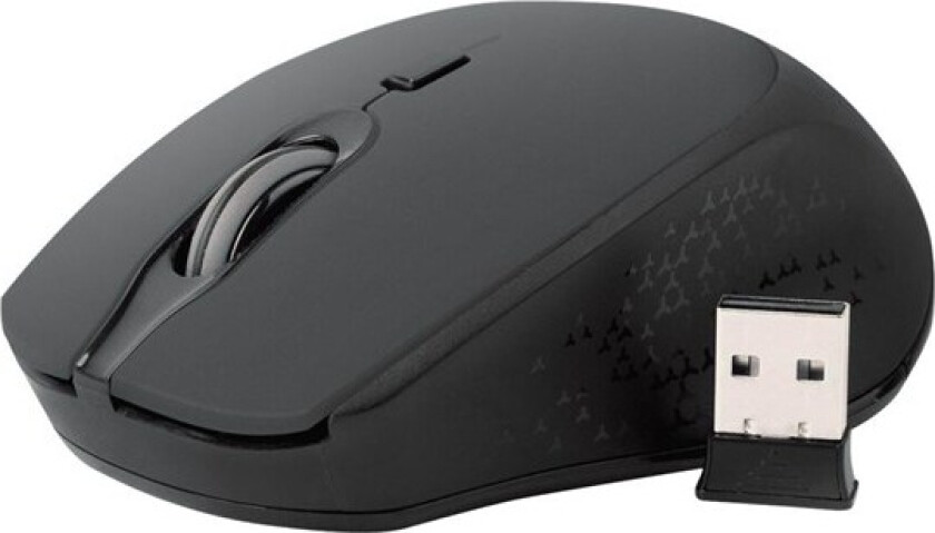 Osprey - mouse - 2.4 GHz Bluetooth 3.0 Bluetooth 5.0 - black - Mus - Optisk - 4 - Svart