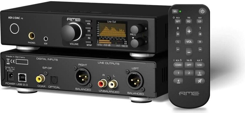 Rme Adi-2 Dac Og Hodetelefonforsterker