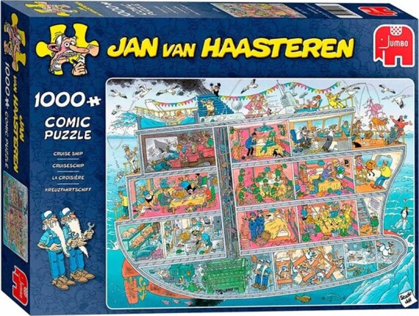 Jigsaw Puzzle - Cruise Ship 1000pcs. Gulv