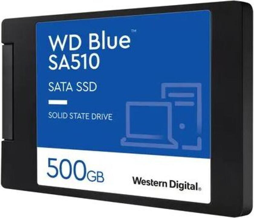 Wd Blue Sa510 Wds500g3b0a 500gb 2.5" Sata-600