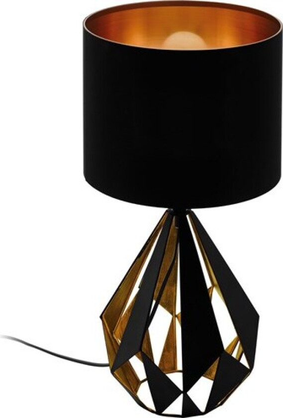 CARLTON 5 table light black copper