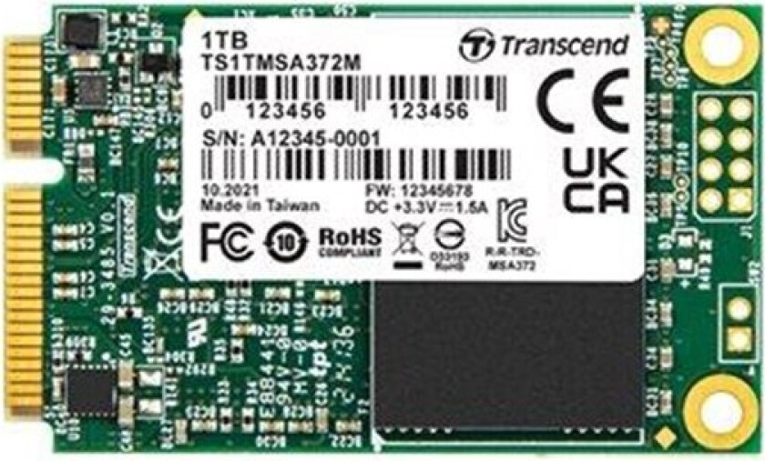 MSA372M SSD - 64GB - SATA-600 - mSATA