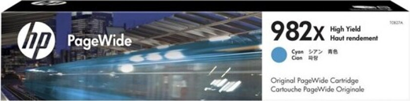 Hp Blekk Cyan 982x 116ml - T0b27a
