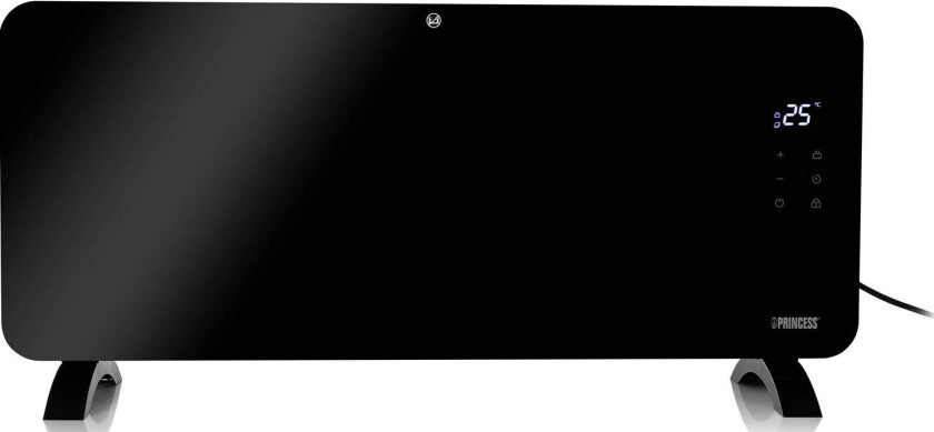 Smart Glass Heater 2000 Black