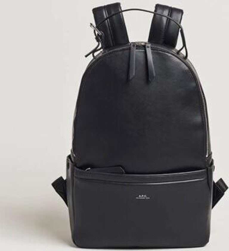 Sac Leather Backpack Black