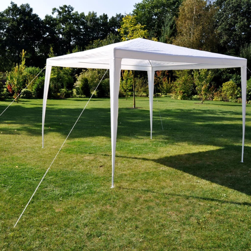 Paviljong 3x3 m hvit