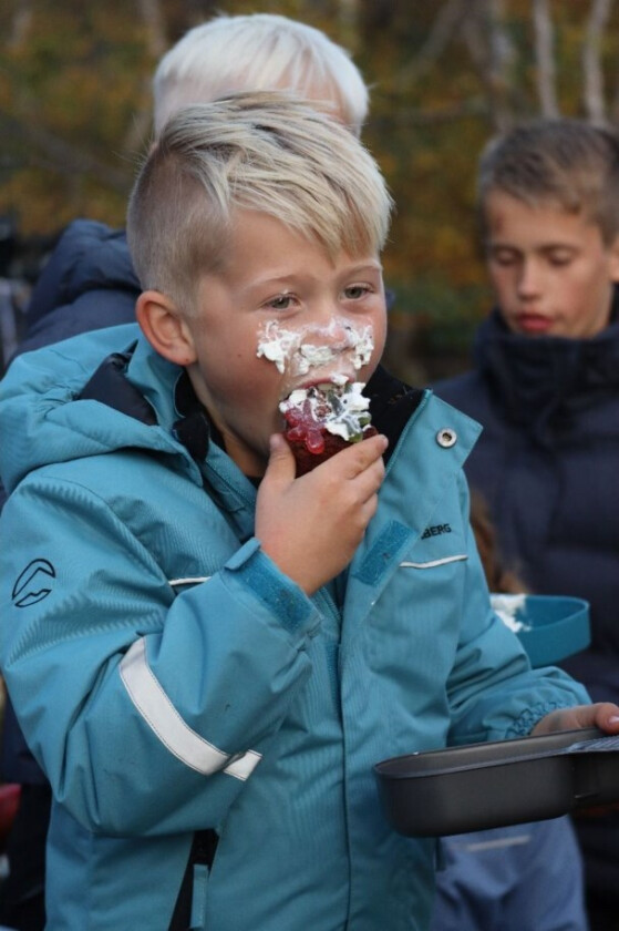 Dalfonna vattert jakke barn 1-7  86