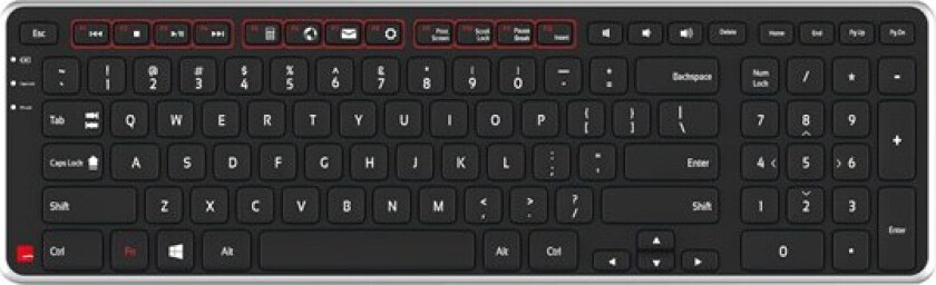 Balance Keyboard - Tastatur - Amerikansk Engelsk - Svart