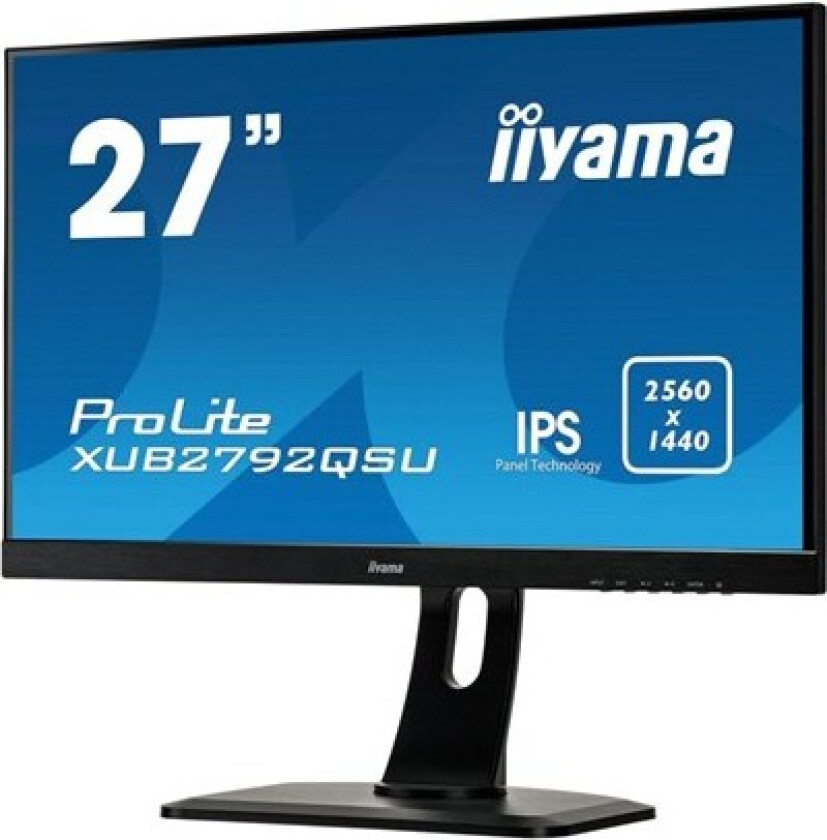 27" iiyama ProLite XUB2792QSU-B1 - 5 ms - Skjerm