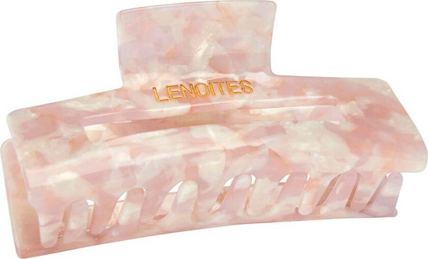 Lenoites Premium Eco-Friendly Hair Claw Pearly Pink