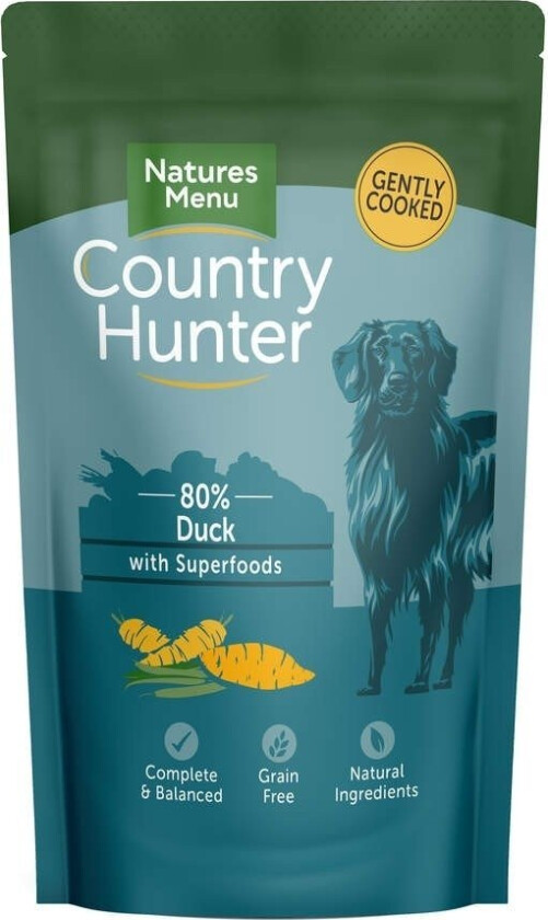 Natures:menu Country Hunter Dog Duck 150 g
