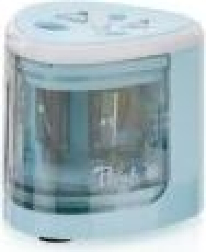 PO102, Elektrisk blyantspisser, Blå, Hvit, 1,2 cm, 6 mm, Batteri