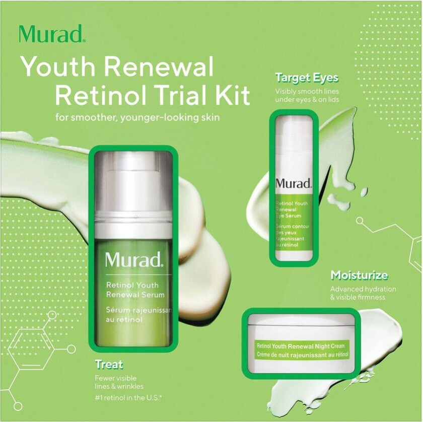 Resurgence Youth Renewal Retionol Trial Kit 3pcs