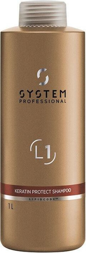 System Professional Luxe Oil Keratin Protect Shampoo 1000ml