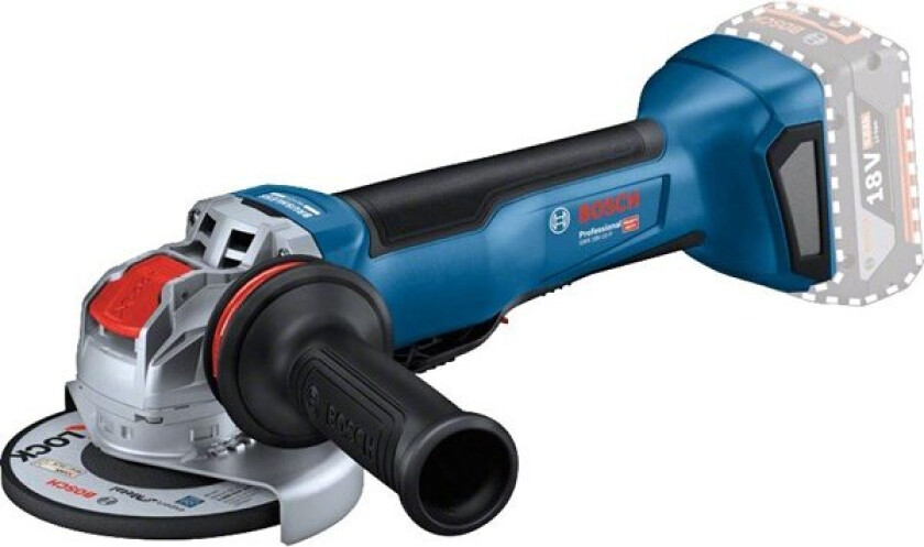 GWX 18V-10 P PROFESSIONAL CORDLESS ANGLE GRINDER WITH X-LOCK