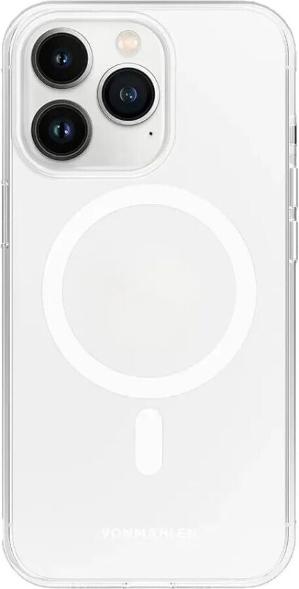 iPhone 15 Pro Max Transparent Deksel - MagSafe Kompatibel - Gjennomsiktig