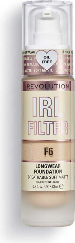 IRL Filter Longwear Foundation F6