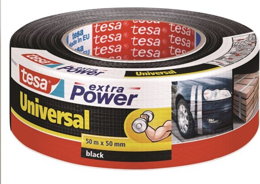 Duct Tape extra Power Universal 50m x 50mm Black