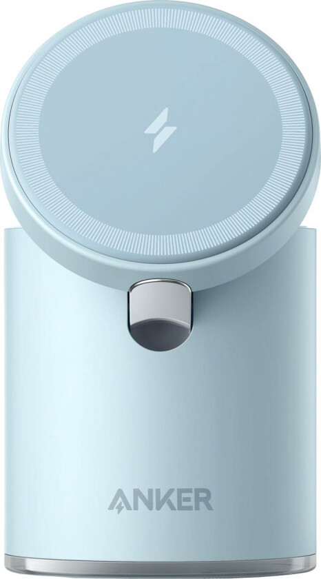 623 (MagGo) - Trådløst ladestativ - 2-i-1, magnetisk + AC-strømadapter - 7.5 watt - skygrå - Europa - for Apple iPhone 12, 12 mini, 12 Pro, 12 Pro Max, 13, 13 mini, 13 Pro, 13 Pro Max