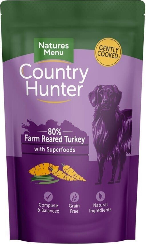 Natures:menu Country Hunter Dog Turkey 150 g