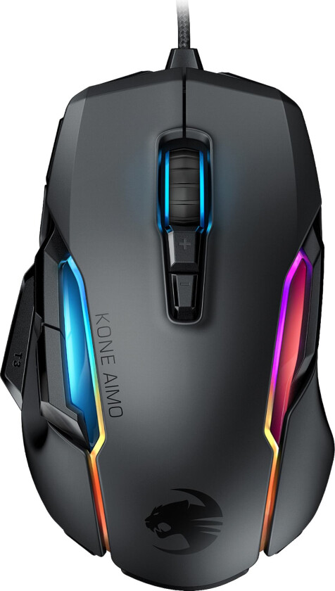 Roccat Kone Aimo Gaming Mus Svart Remastered
