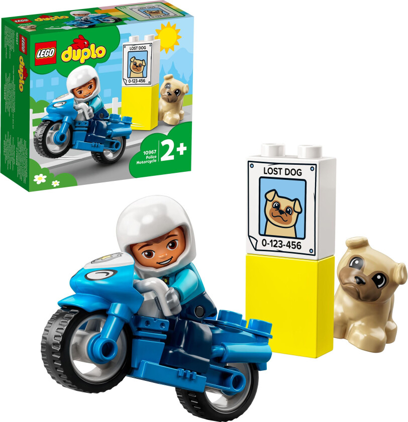 Lego Duplo - Politimotorsykkel 10967