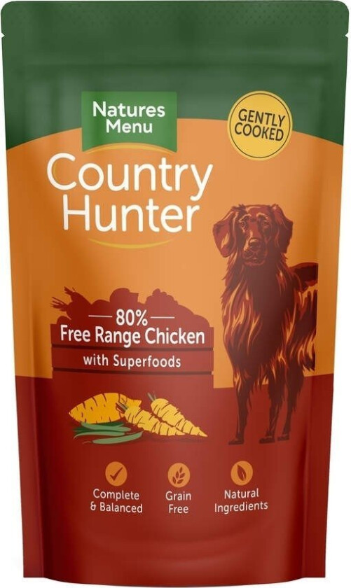Natures:menu Country Hunter Dog Free Range Chicken 150 g