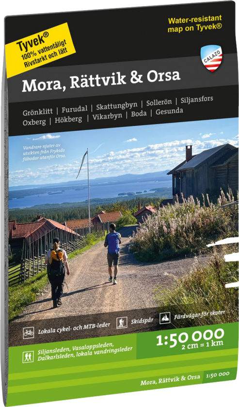 Mora, Rättvik & Orsa 1:50 000 NoColour OneSize, NoColour
