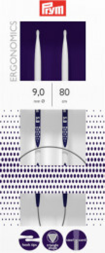Bilde av Ergonomics Rundpinner Plast 80cm 9,00 mm / 31.5in US13