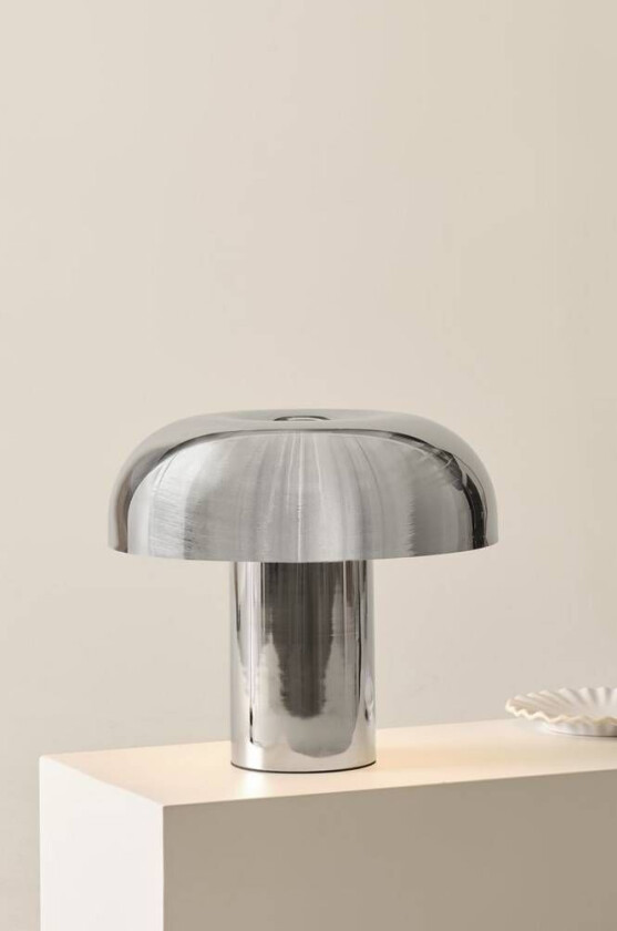 bordlampe Chrome