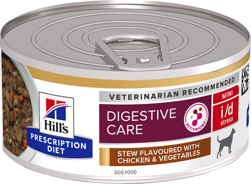 Hill's Prescription Diet Canine i/d Digestive Care Stress Mini Chicken & Vegetables 156 g