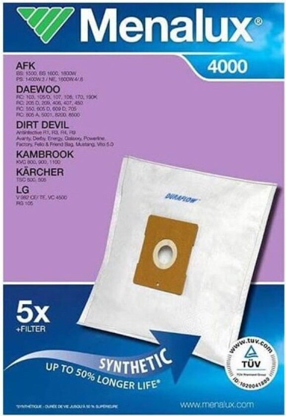 vacuum cleaner bag 4000
