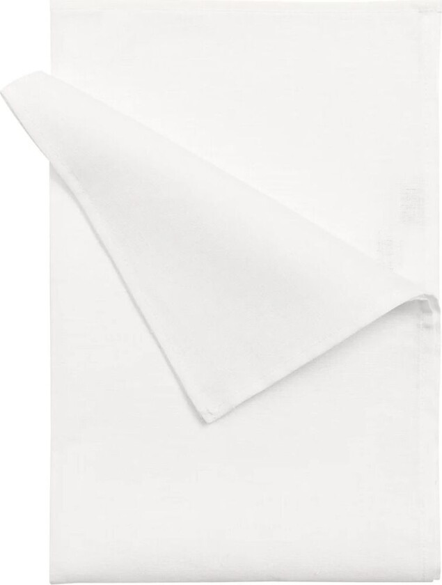 Clean kjøkkenhåndkle 47 x 70 cm 2-stk. white