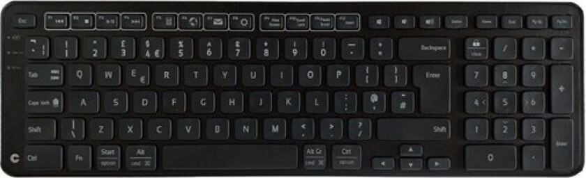 Balance - Tastatur - Nordisk - Svart