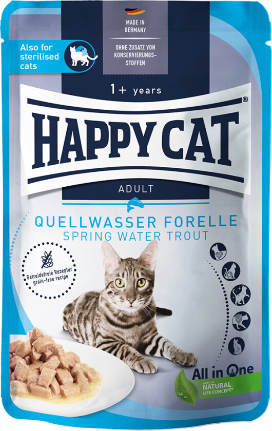 Happy Cat Culinary Springwat Trout 85 g