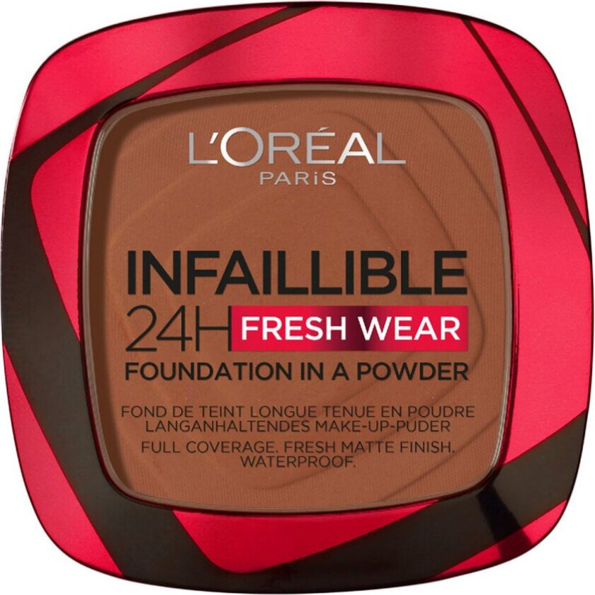 Infaillible 24h Fresh Wear Foundation Powder 375 Deep Amber