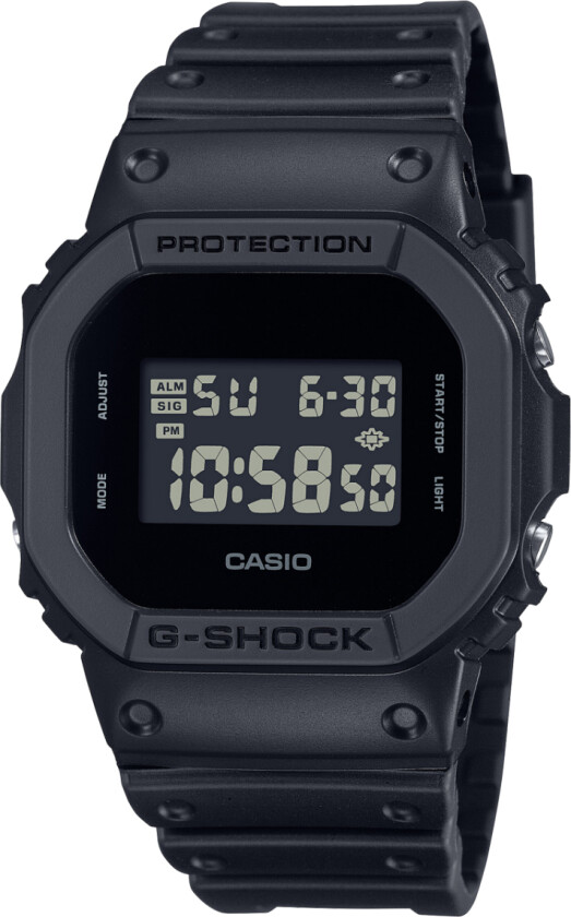 G-Shock DW-5600UBB-1ER - Digital - Sort - Herreklokker - Resin - Mineral