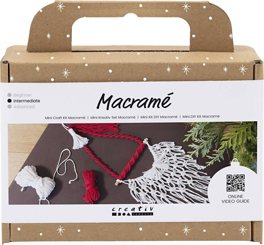 Mini DIY Kit - Macramé - Santa (977710)