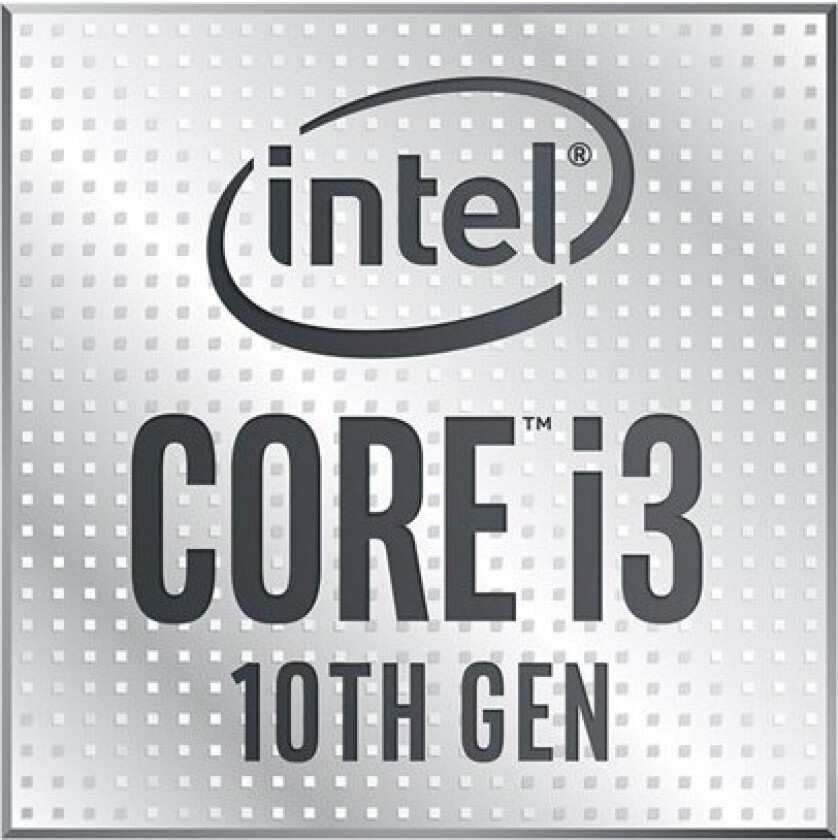 Core i3 10100F / 3.6 GHz processor Prosessor/CPU - 4 kjerner - 3.6 GHz - LGA1200 - Bulk (uten vifte)