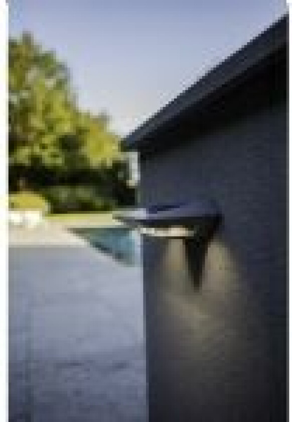 Ghost Solar P9014 SI Solcelle-udendørs vægbelysning med bevægelsessensor 2.4 W Neutralhvid Sølv