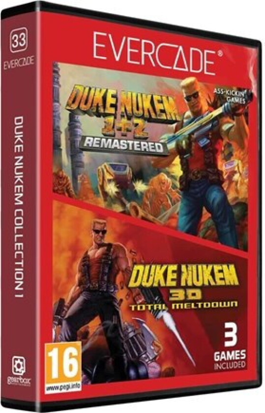 Duke Nukem Collection 1 - Evercade - Retro