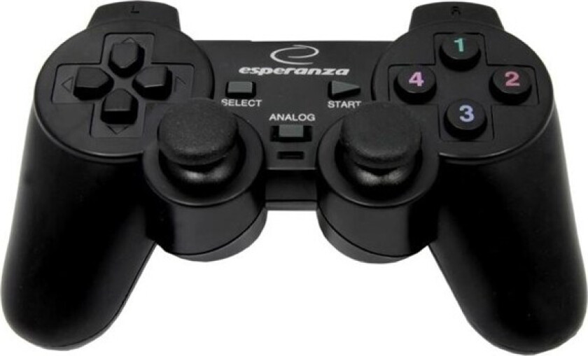Bilde av EG106 GamePad PS2/PS3/PC USB Corsair Black - Gamepad - PC