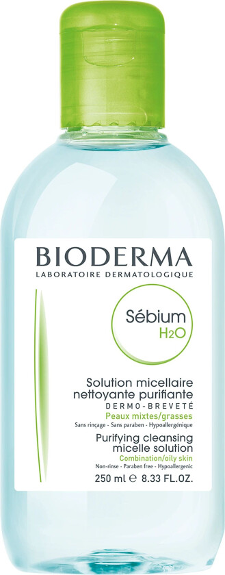 Bioderma Sebium H2O Micellarvann, 250 ml