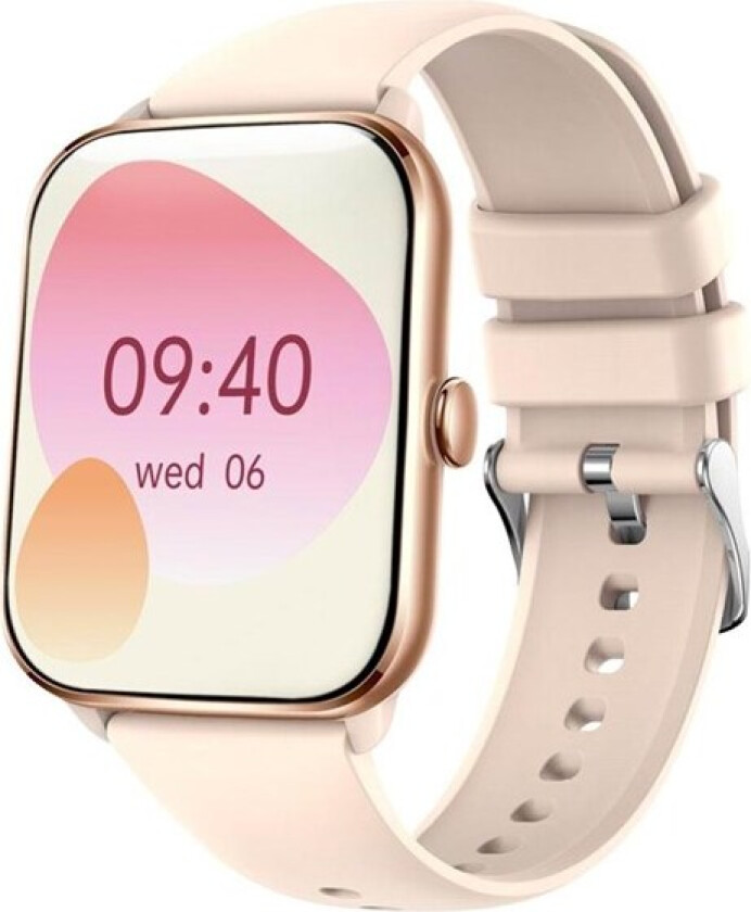 Bilde av Watch 3 Smartklokke inkludert. Skritteller og pulsmåler - Rose Gold